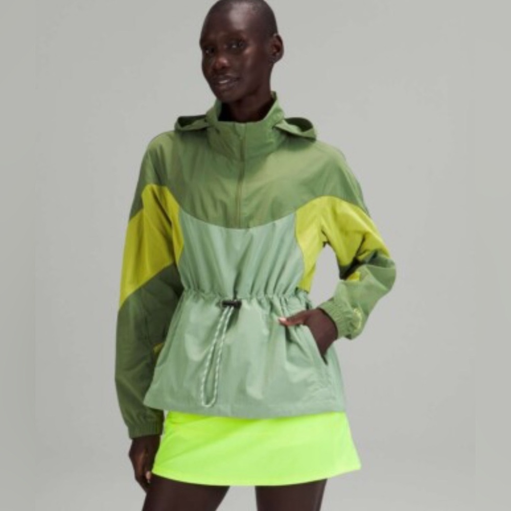 lululemon athletica Two-Tone Green Utility Jacket